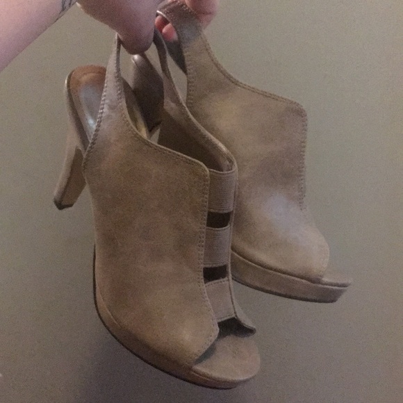 Madden girl pleather heels W 7US - Picture 3 of 3